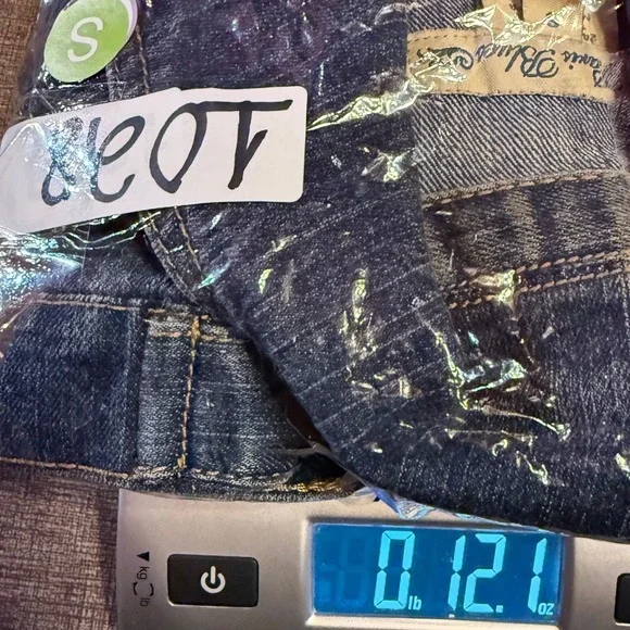 Paris Blues Women Small Blue Denim Trucker Vest Medium Wash Sleeveless Jacket - Picture 9 of 9